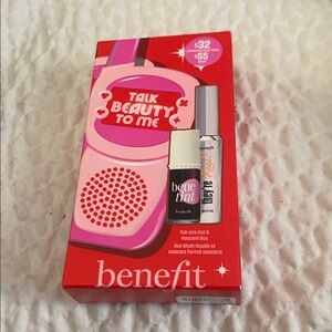 NIB Benefit Talk Beauty To Me Gift Set - Tint & Mascara Duo